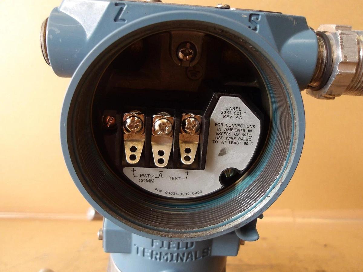 Used ROSEMOUNT 3051 PRESSURE TRANSMITTER, #626218G USED
