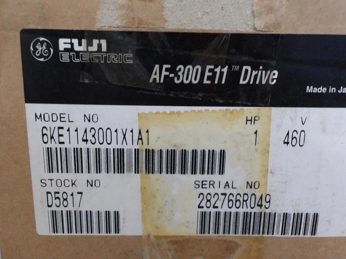 GE FUJI ELECTRIC AF-300 E11 DRIVE, 1 HP, 380-480 V, #4211040G NIB