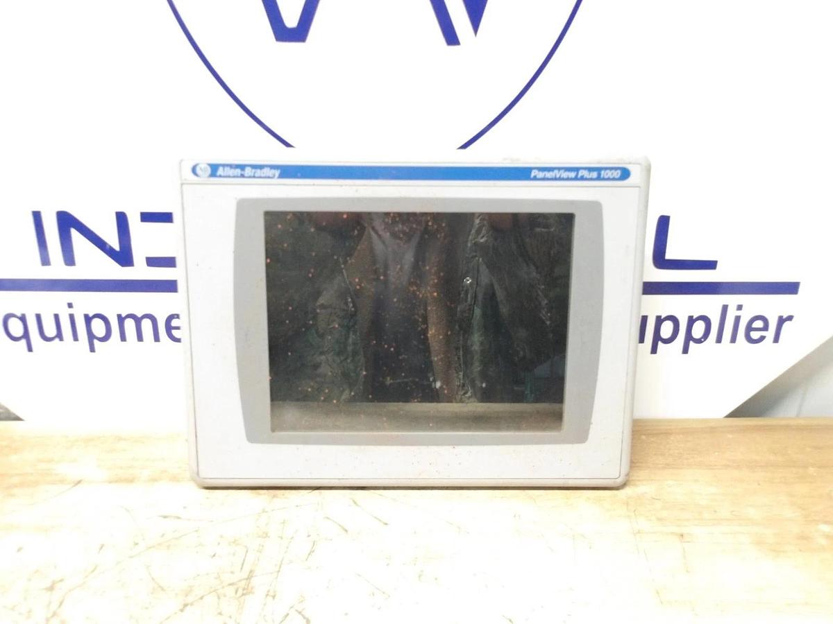 Used ALLEN BRADLEY 2711P-RDT10C PANELVIEW PLUS 1000, #56833G USED