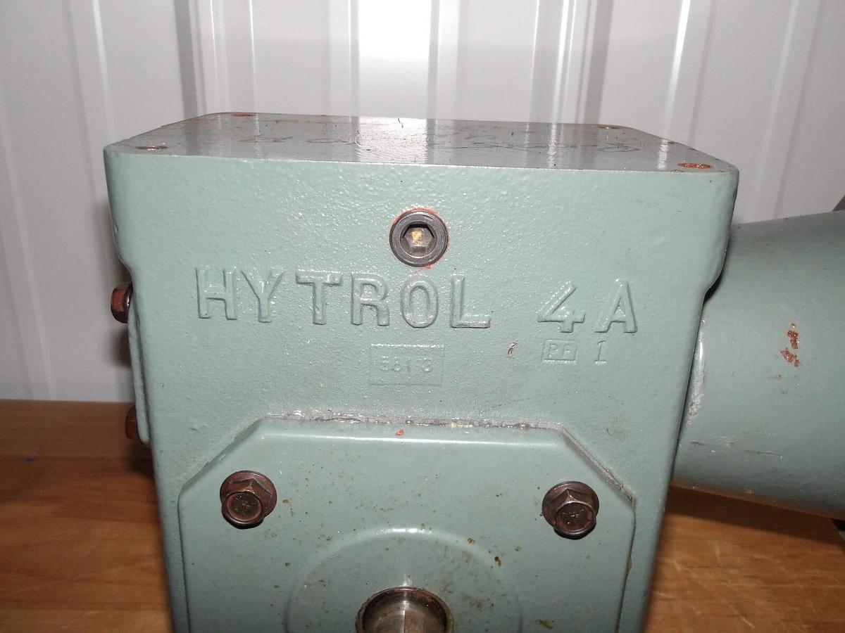 Used HYTROL 4A SPEED REDUCER, RATIO 40:1, #131900G NEW