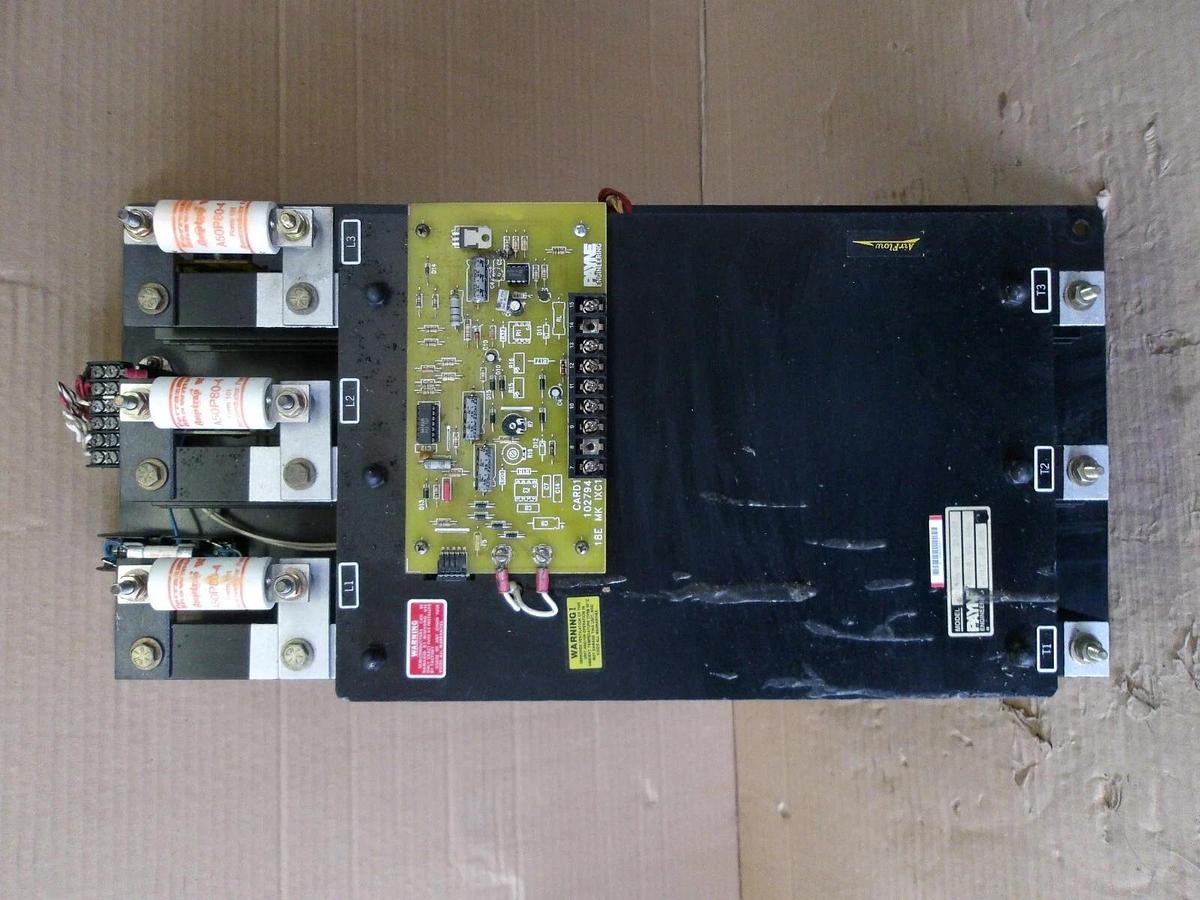 Used PAYNE ENGINEERING 18EM6-4-80P POWER CONTROLLER 80 AMP, #9121035G USED