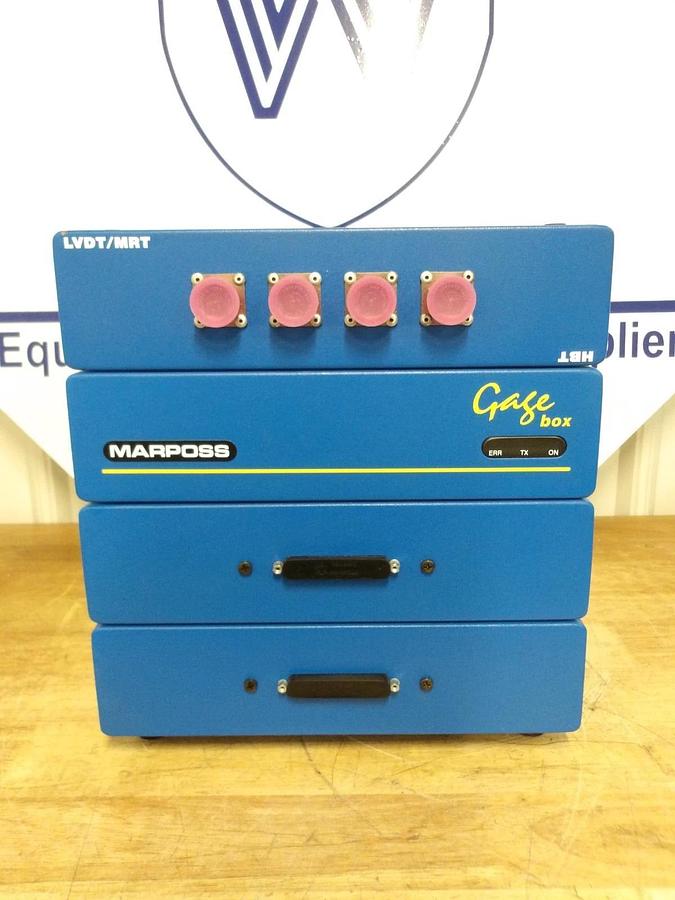 Used MARPOSS 866KGBCCHO GAGE BOX ACQUISITION SYSTEM, 110 V, #521850G NEW