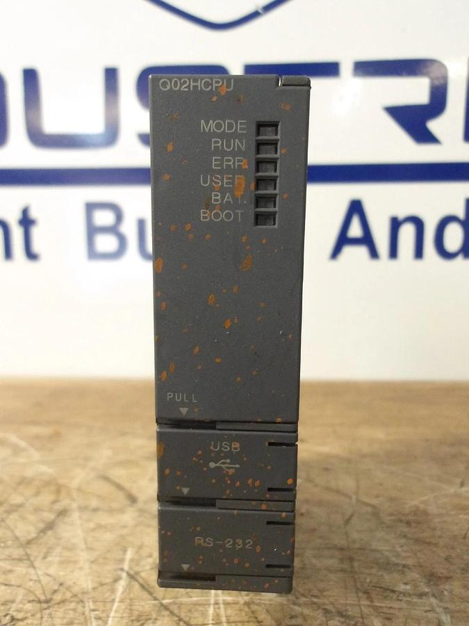 Used MITSUBISHI Q02HCPU CPU UNIT, #16214G USED