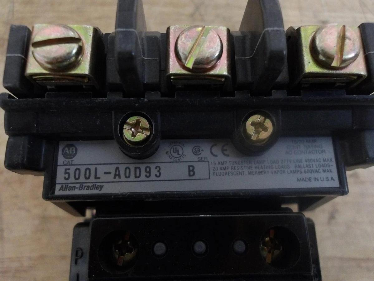 ALLEN BRADLEY 500L-A0D93 LIGHTNING CONTACTOR, #425 NIB