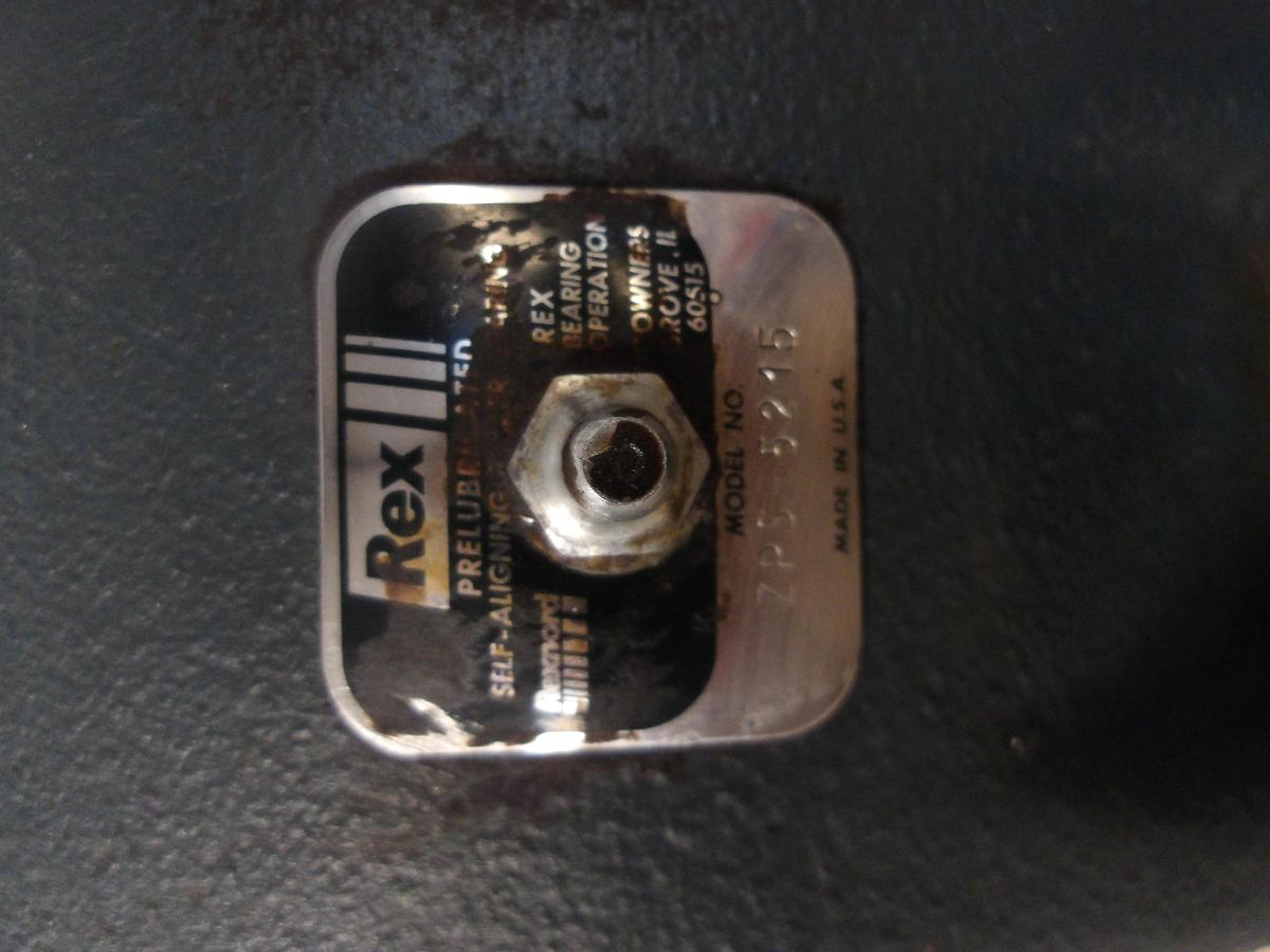 Used REXNORD ZPS-5215 PILLOW BLOCK BEARING, 2-7/8" BORE