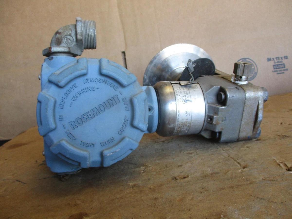 Used ROSEMOUNT 3051 PRESSURE TRANSMITTER, #971249J USED