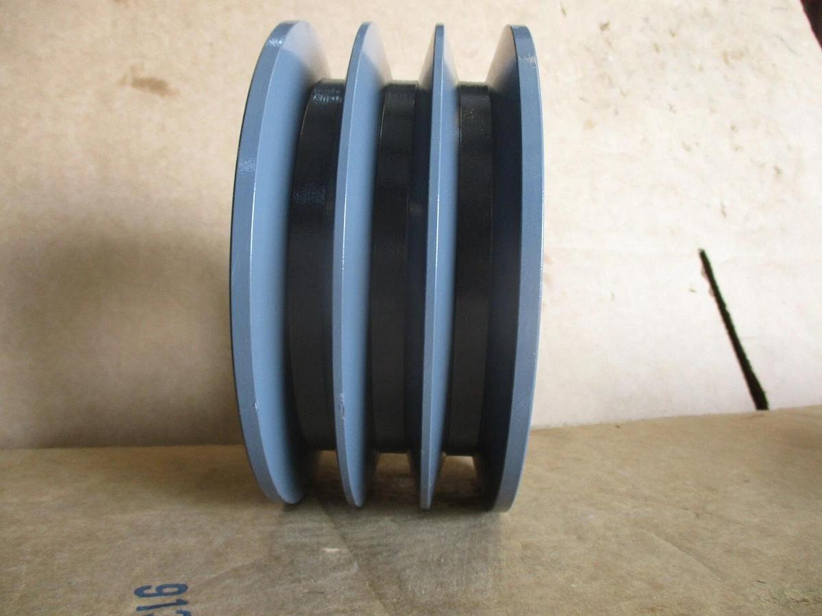 Used TB WOODS 703C 3 GROOVE V-BELT PULLEY, #911427J NEW