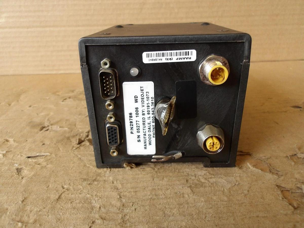 Used VIDEOJET MARSH 29786 VJ PATRION PLUS PRINTER HEAD, #931057G USED
