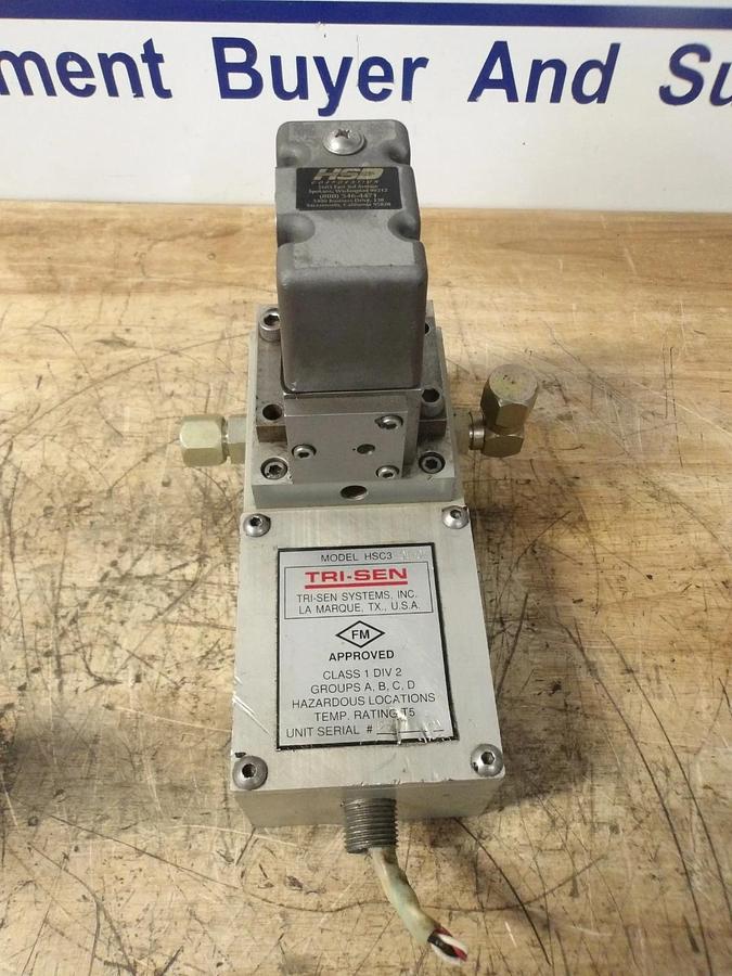 Used TRI-SEN HSC3 SERVO VALVE, #815850G USED