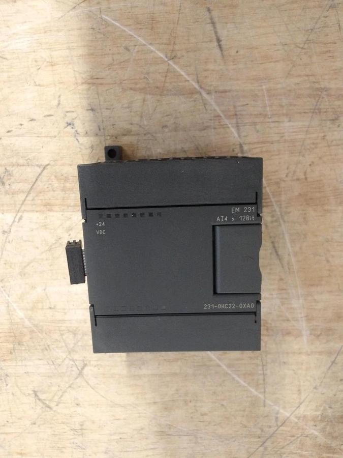 Used SIEMENS IP6ES7-231-OHC22-OXAO INPUT ANALOG MODULE, #521121G NEW