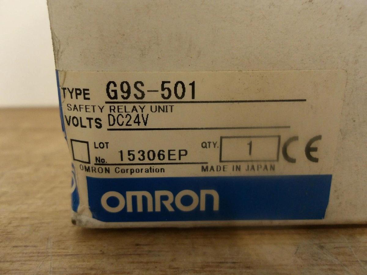 OMRON G95-501 SAFETY RELAY MODULE, #423141G NIB