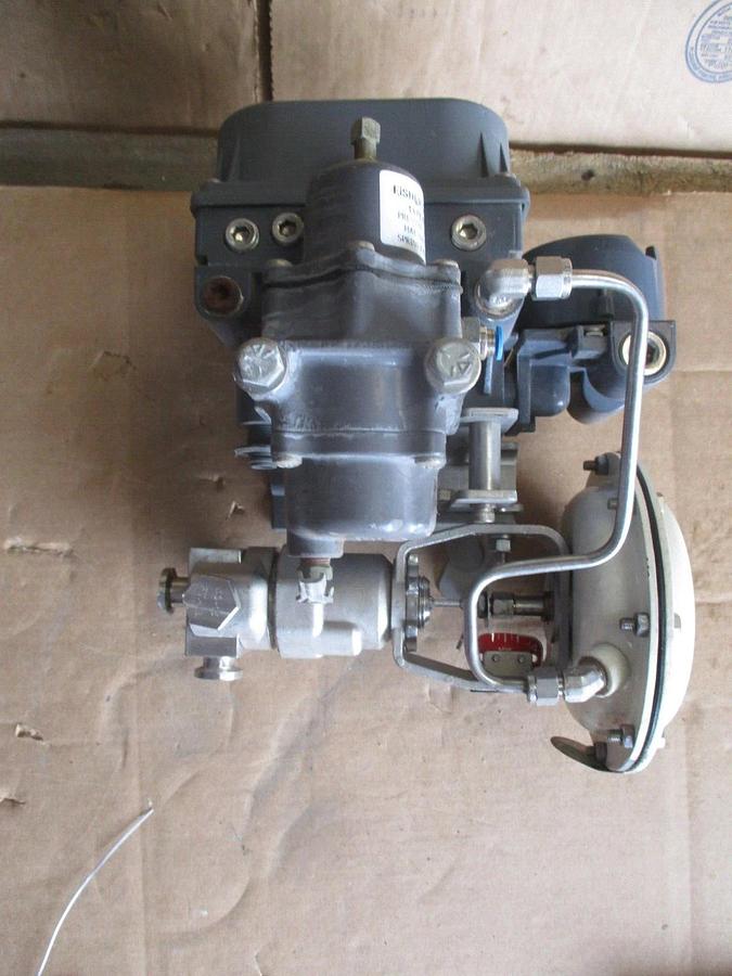 Used BAUMANN 16-83711SA STAINLESS SANITARY CONTROL VALVE W/ FIELDVUE 1/2", #491040J