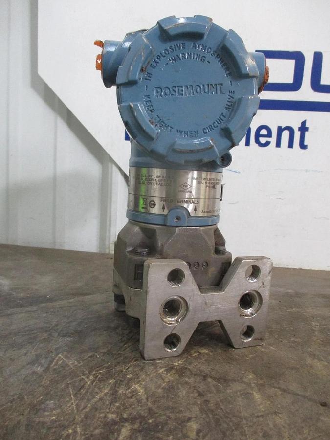 Used ROSEMOUNT 3051 PRESSURE TRANSMITTER 4-20 MA, #351224J USED