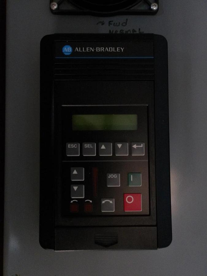 Used ALLEN BRADLEY 1336F CENTERLINE BUCKET W/ 5HP DRIVE, #10291000G USED