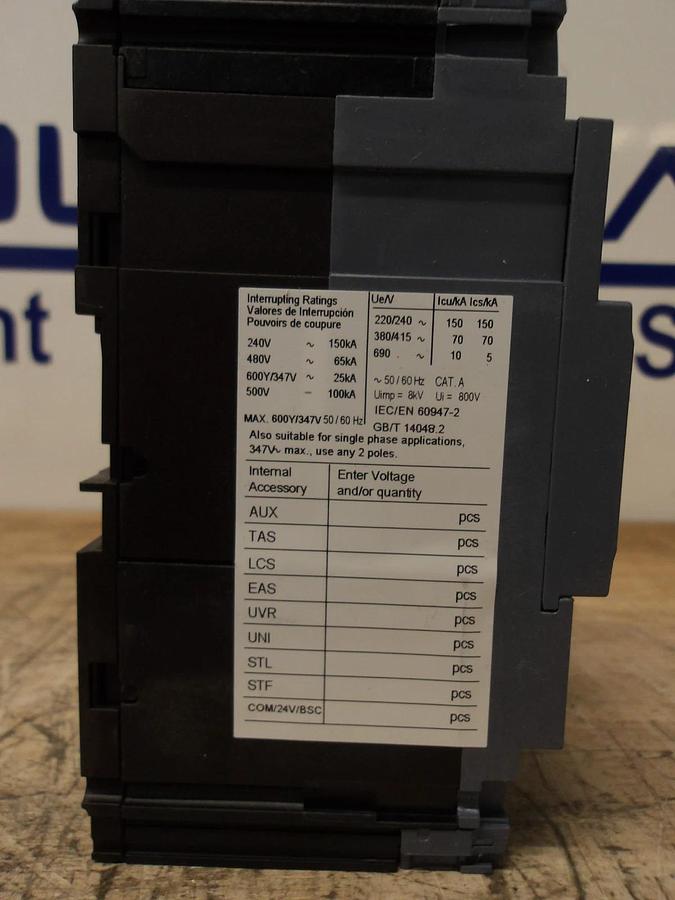 SIEMENS 20 AMP BREAKER 240-480/600 V, #78150G NIB