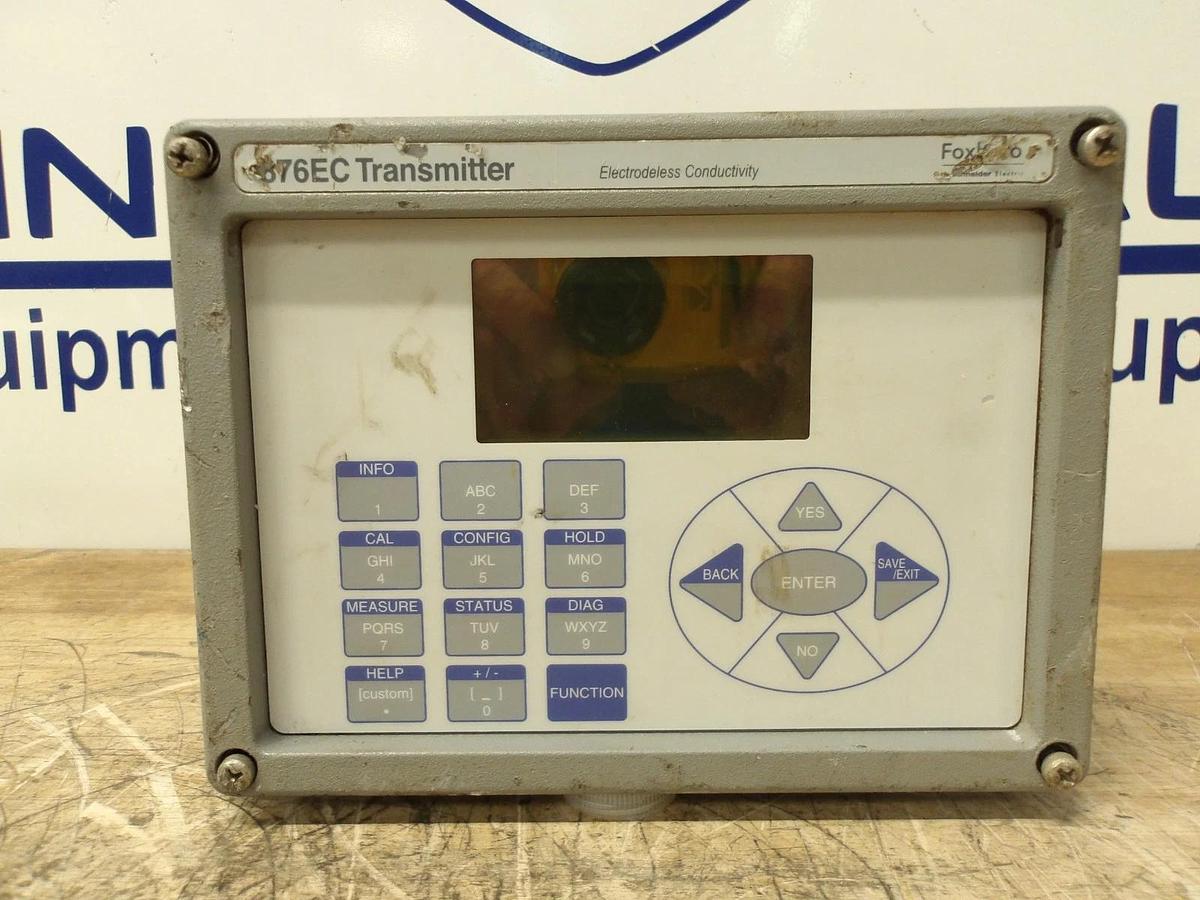 Used FOXBORO 876EC-TYFN-7 TRANSMITTER, 12.8/24 V, #6161048G USED
