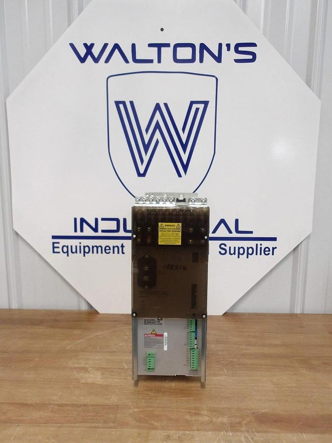 Used INDRAMAT R911268888 SERVO POWER SUPPLY, #2101116G REMANUFACTURED