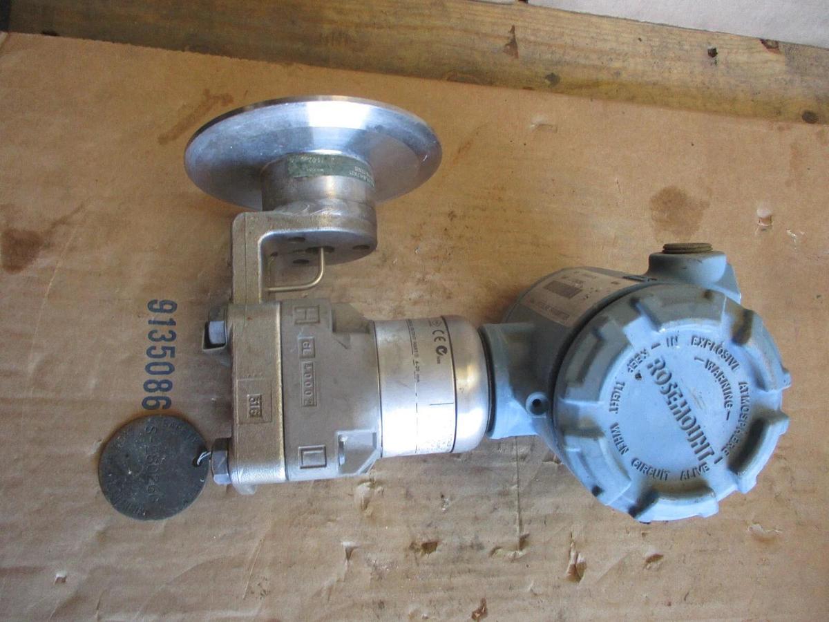 Used ROSEMOUNT 3051 PRESSURE TRANSMITTER, #971115J USED