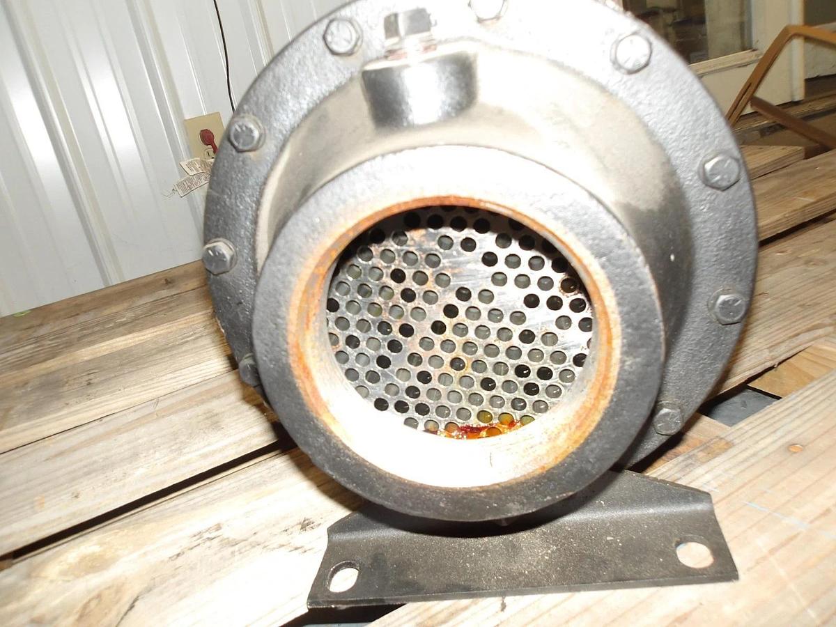 Used THERMAL TRANSFER 4" X 1" HEAT EXCHANGER C-1736-89523, #7251206G NEW