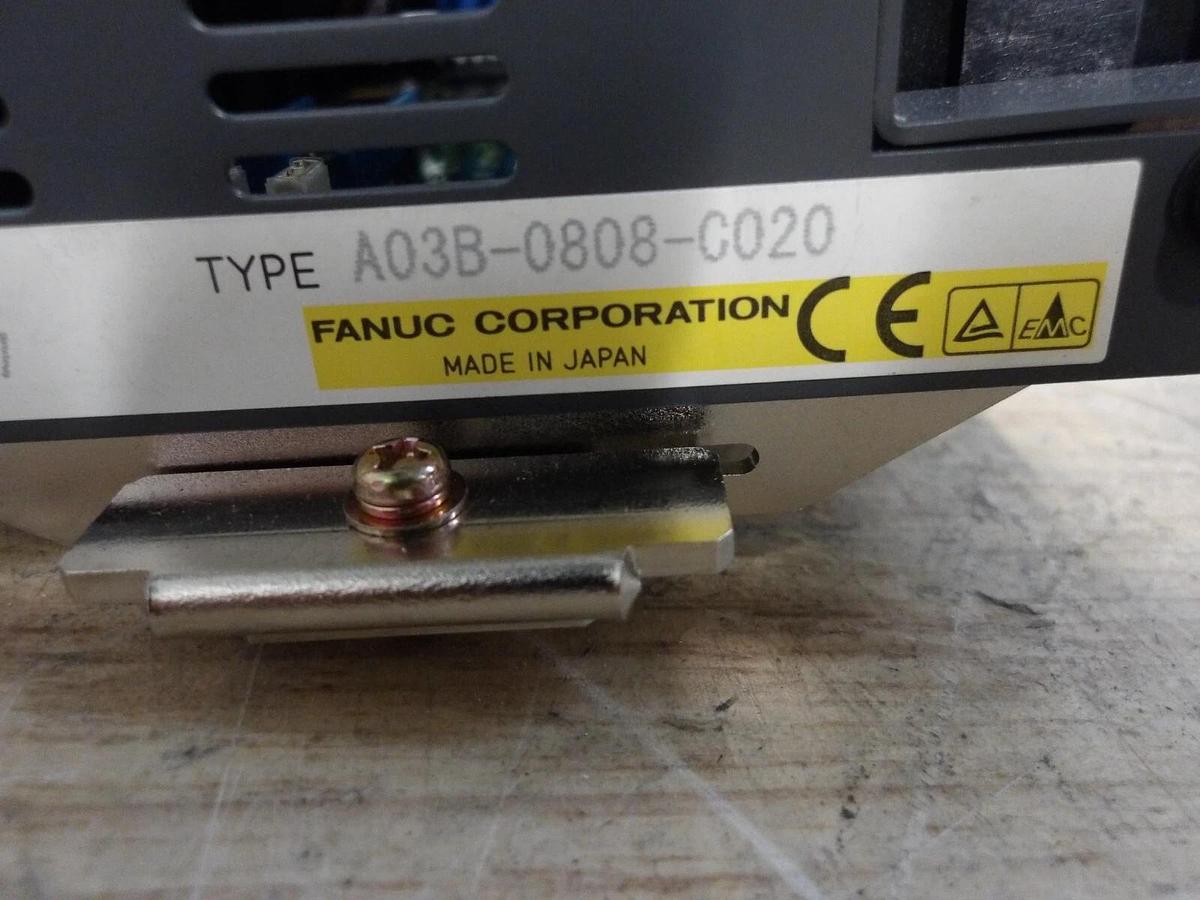 Used FANUC A03B-0808-C020 I/O MODULE, #520956G NEW