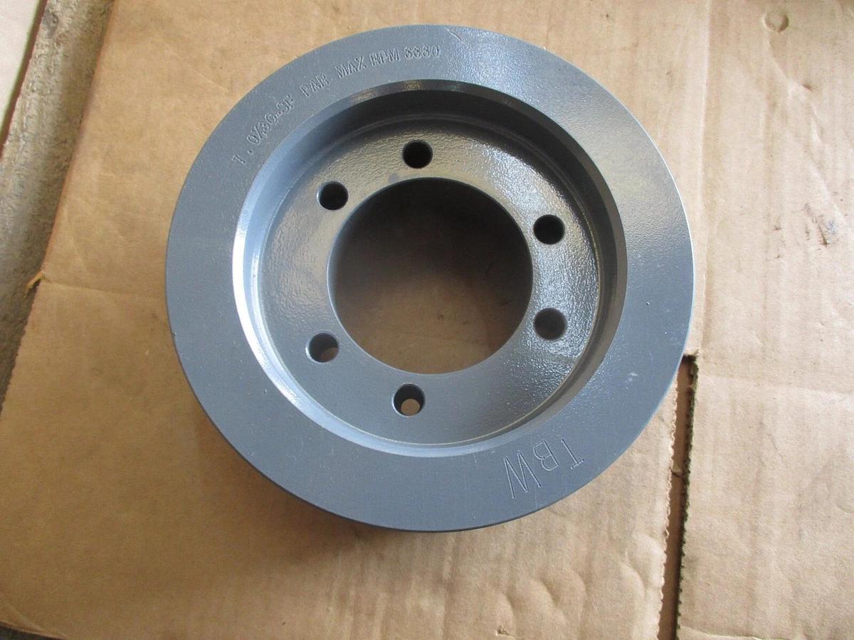 Used TB WOODS 703C 3 GROOVE V-BELT PULLEY, #911427J NEW
