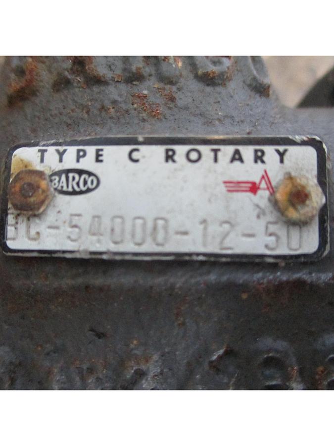 BARCO BC-54000-12-50 FERROUS ROTARY UNION 3/4"