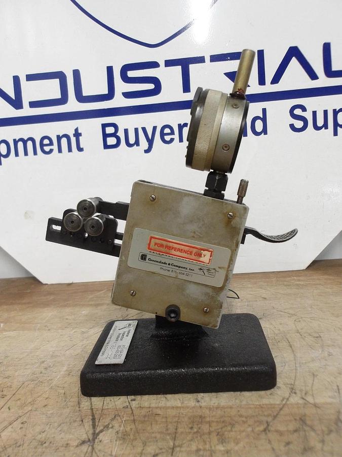 Used GREENSLADE X12E-1000 THREADED INSPECTION TOOL, #814209G USED