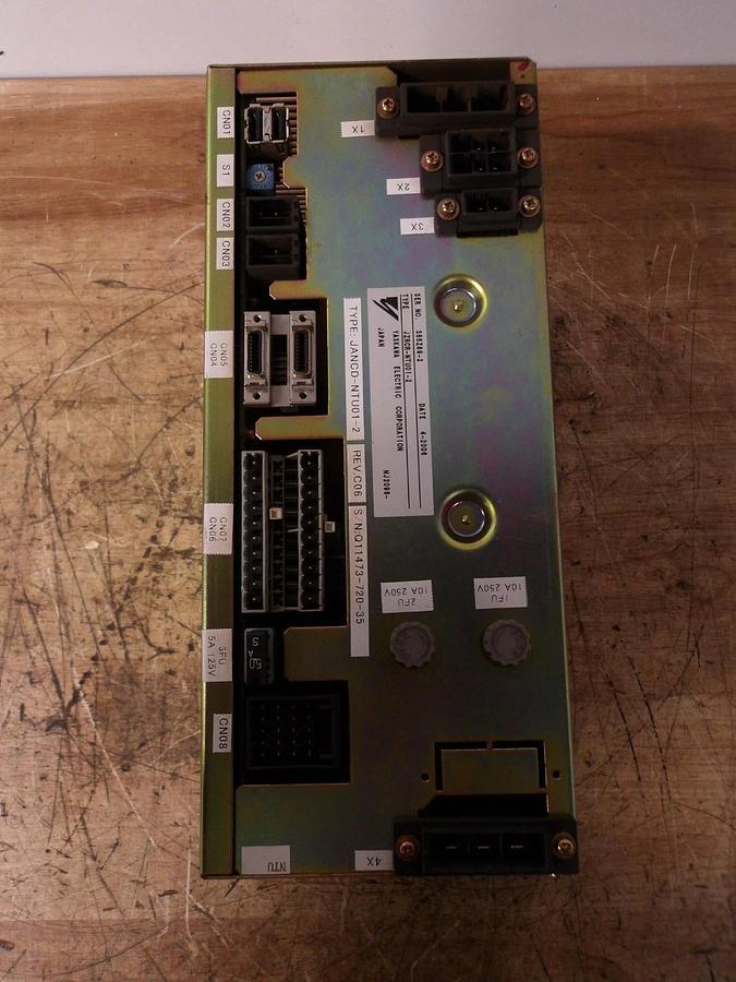 Used YASKAWA JZRCR-NTU01-2 BRAKE RELEASE SERVO CONTROLLER, #171053G USED
