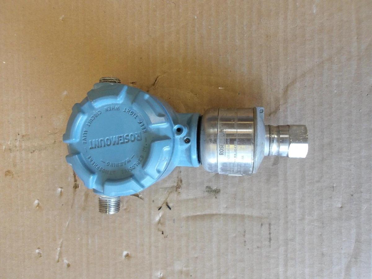 Used ROSEMOUNT 3051 PRESSURE TRANSMITTER, #72956G USED