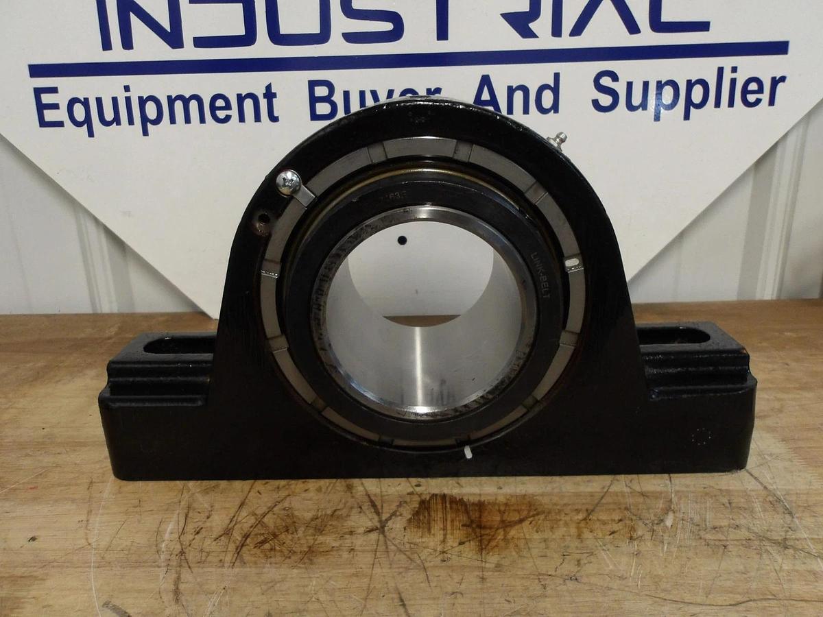 Used LINK-BELT 3-15/16" SELF-ALIGNING PILLOW BLOCK BEARING ZL2B1E4WJ, #79200G NEW