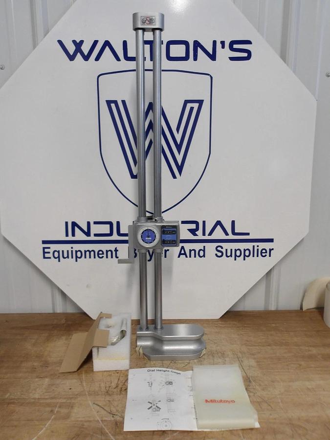 MITUTOYO 192-132 HEIGHT GAGE 600 MM, DUAL COLUMN, #710219G NIB