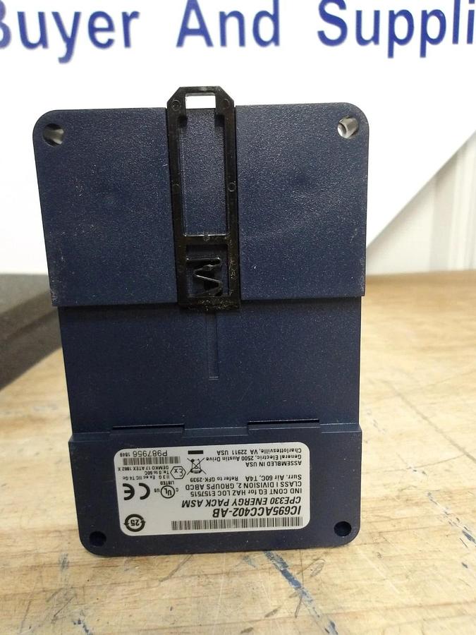 Used GE RX3I ENERGY PACK UNIT 1C695ACC402-AB (NO CABLE) #56824G NIB