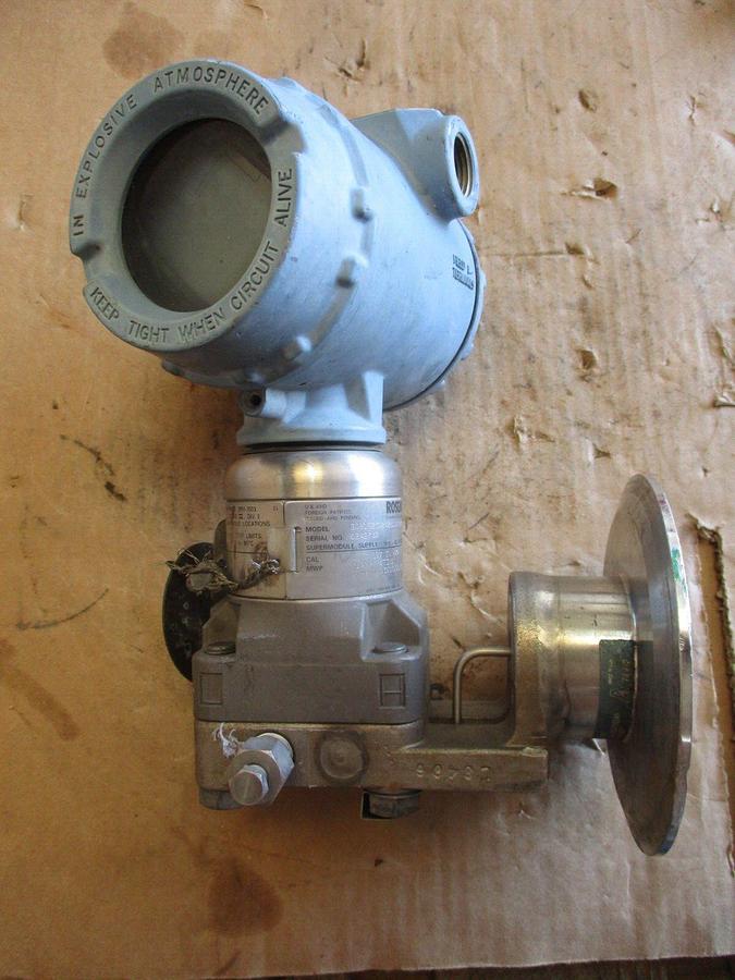 Used ROSEMOUNT 3051 PRESSURE TRANSMITTER, #971245J USED