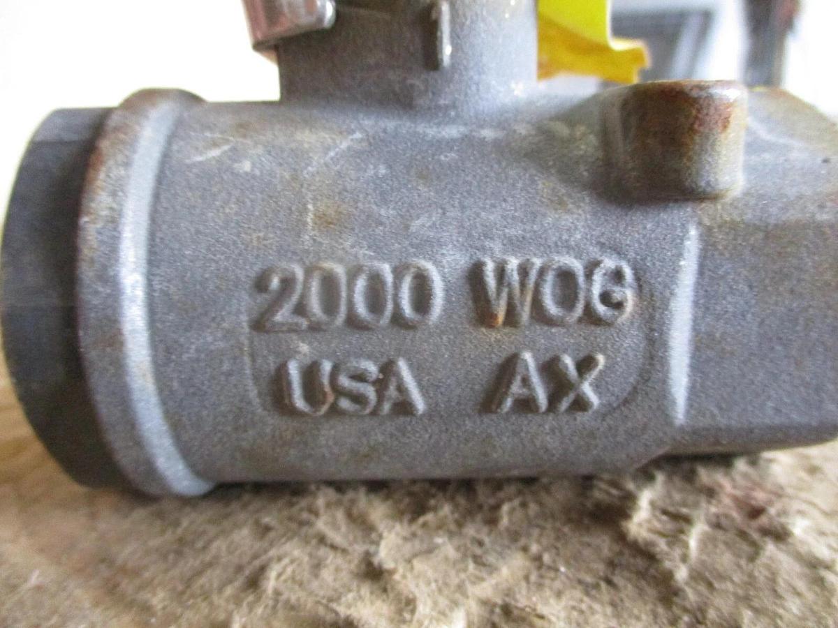 Used APOLLO 1" STEEL BALL VALVE, #681041J NEW