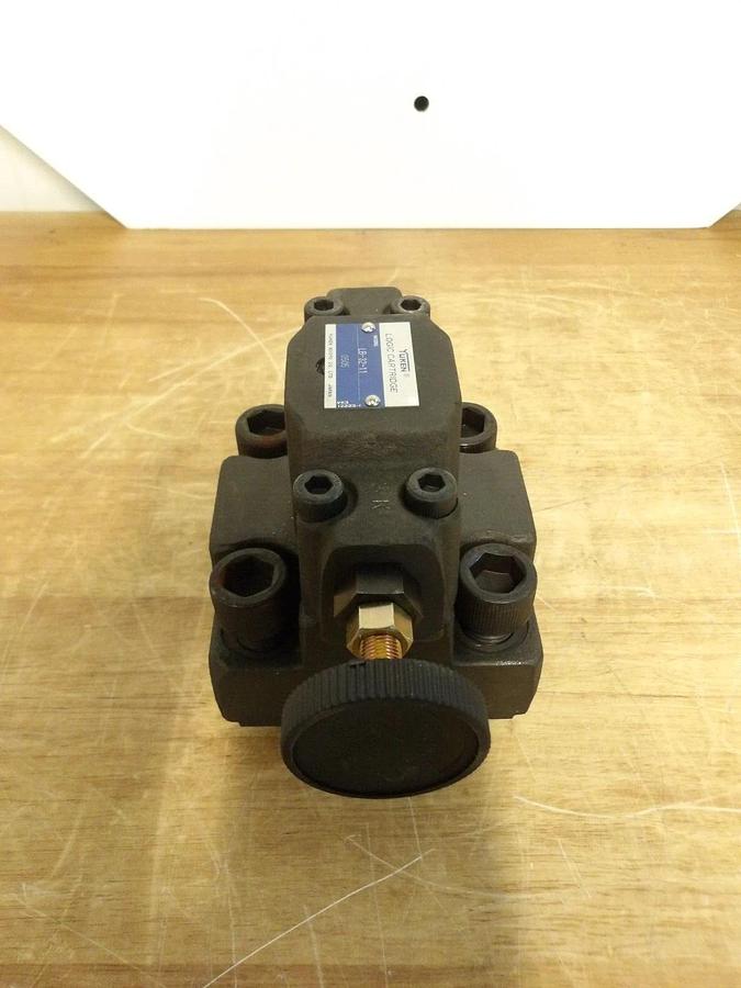Used YUKEN LB-32-11 RELIEF LOGIC VALVE, #341048G NEW