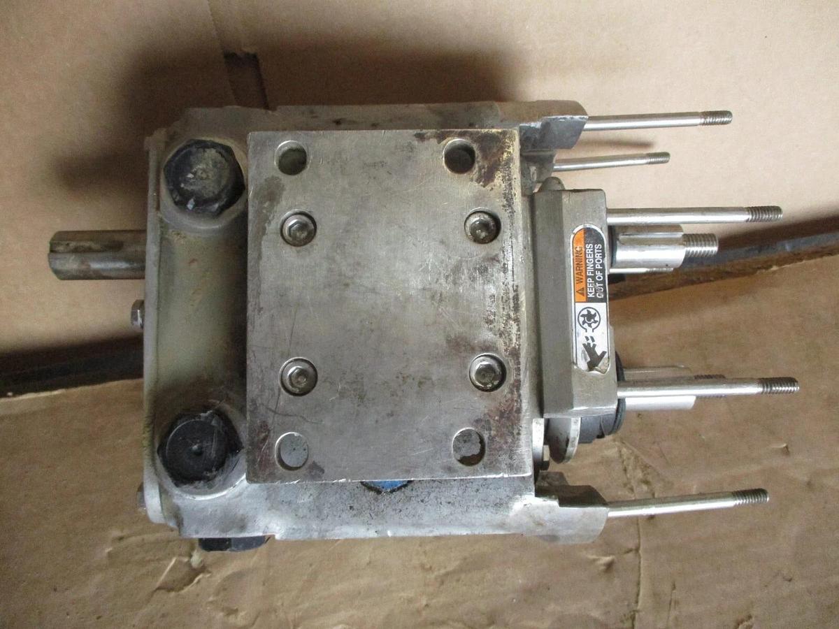 Used WAUKESHA CHERRY-BURRELL 018/U2 A11 STAINLESS PUMP, #49336J PARTS ONLY