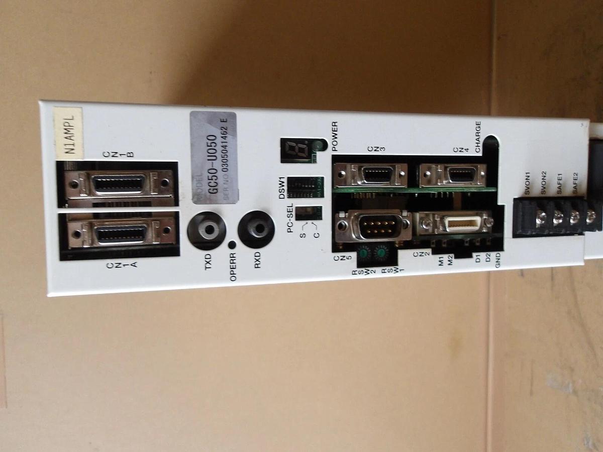 Used TOYODA / JTEKT GC50-U050 SERVO DRIVE & CONTROLLER, #621215G USED