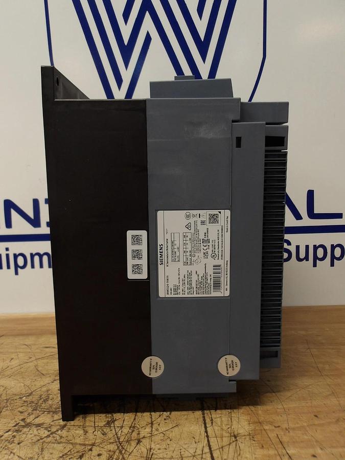Used SIEMENS SIRIUS 3RW5524 SOFT START, #1211030G NEW