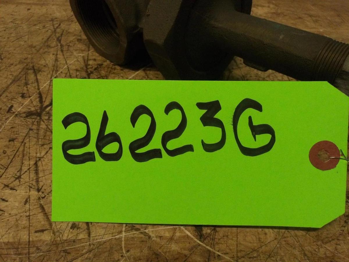 Used MILWAUKEE 2" BRASS GATE VALVE 1153-1163, #26223G NEW