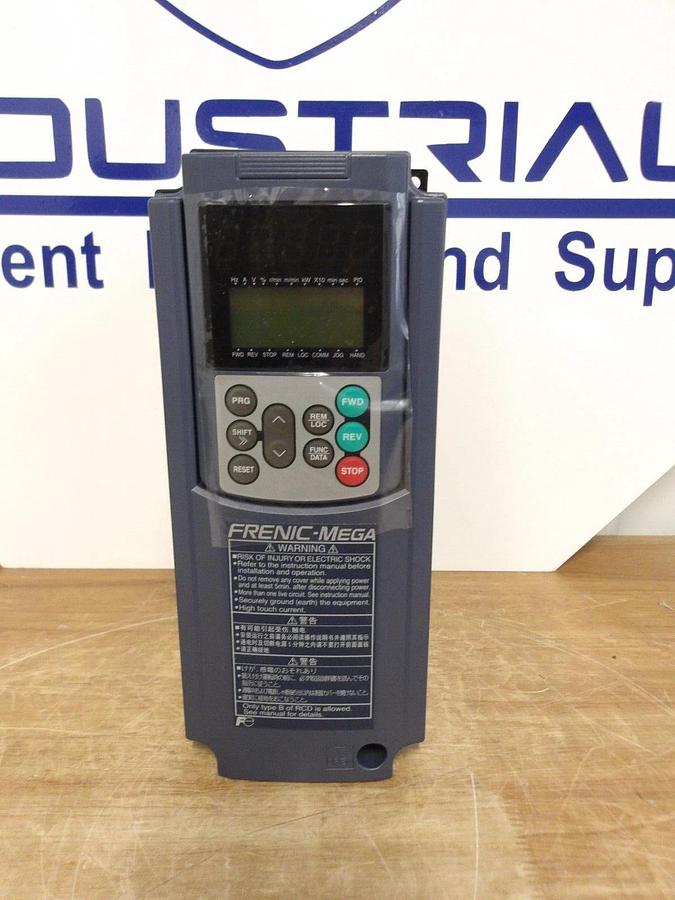 Used FUJI FRNF50G1S-4U FRENIC-MEGA MOTOR CONTROLLER 0.5 HP, #2241035G NEW