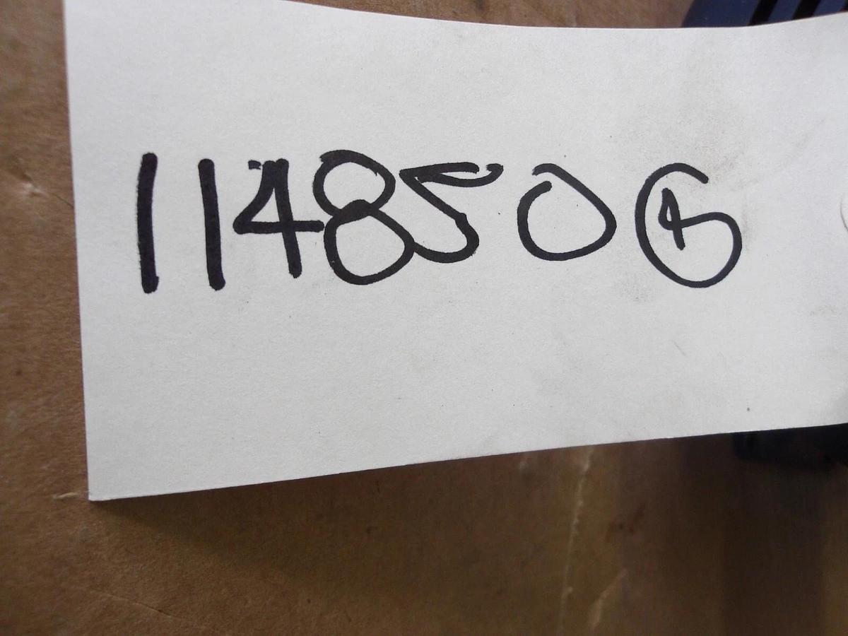 Used LEESON 1 HP MOTOR, FR C56, 3450/2850 RPM, 208/230-460 V, #114850G NEW