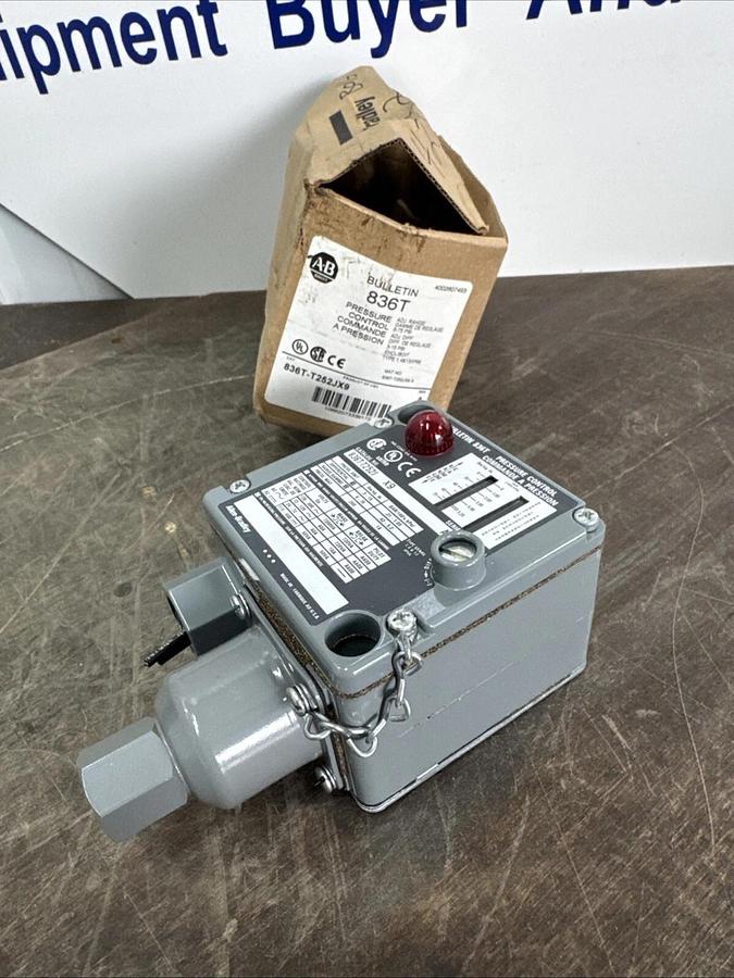 Allen Bradley 836TT252J Pressure Control Switch #27256P 10781180893640