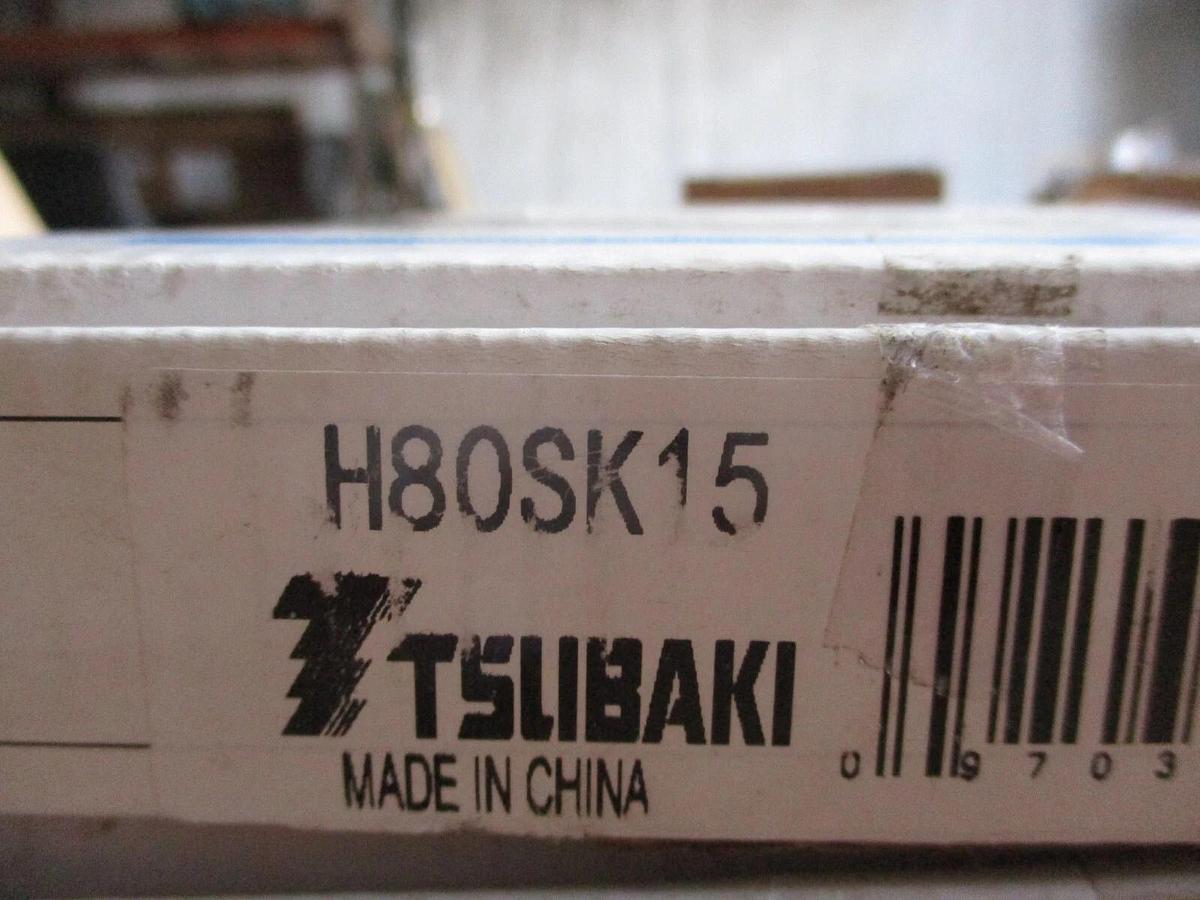 TSUBAKI H80SK15 ROLLER CHAIN SPROCKET, #416641J NIB