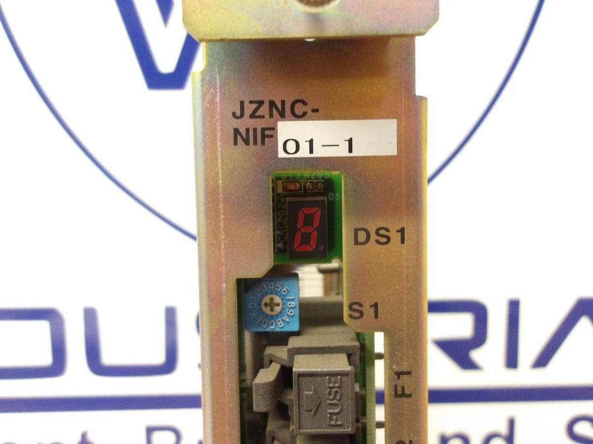 Used YASKAWA NX100 ROBOT CONTROL MODULE JZNC-N1F01-1, #1161213G USED