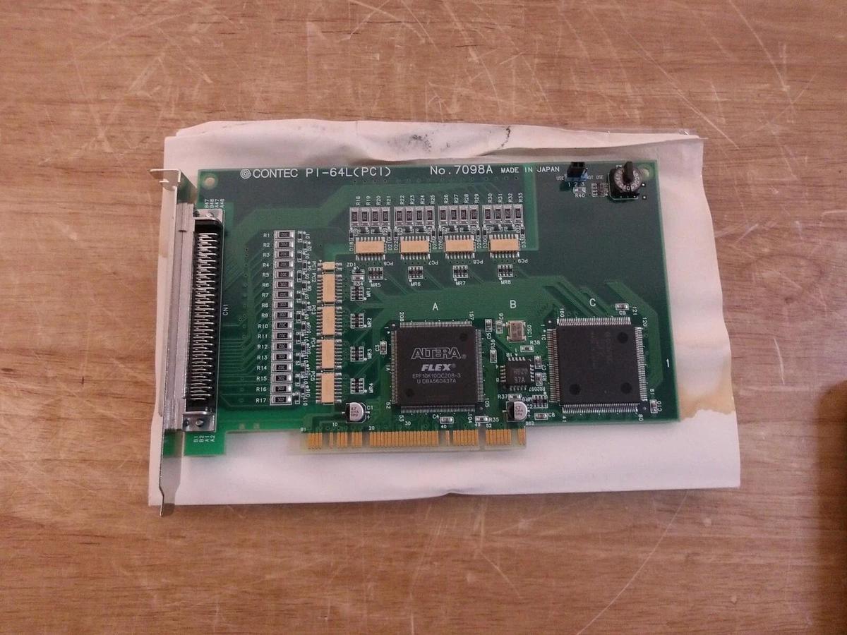 Used CONTECT P1-64LC(PCI)/7098A EXPANSION CIRCUIT BOARD, #2141150G NEW