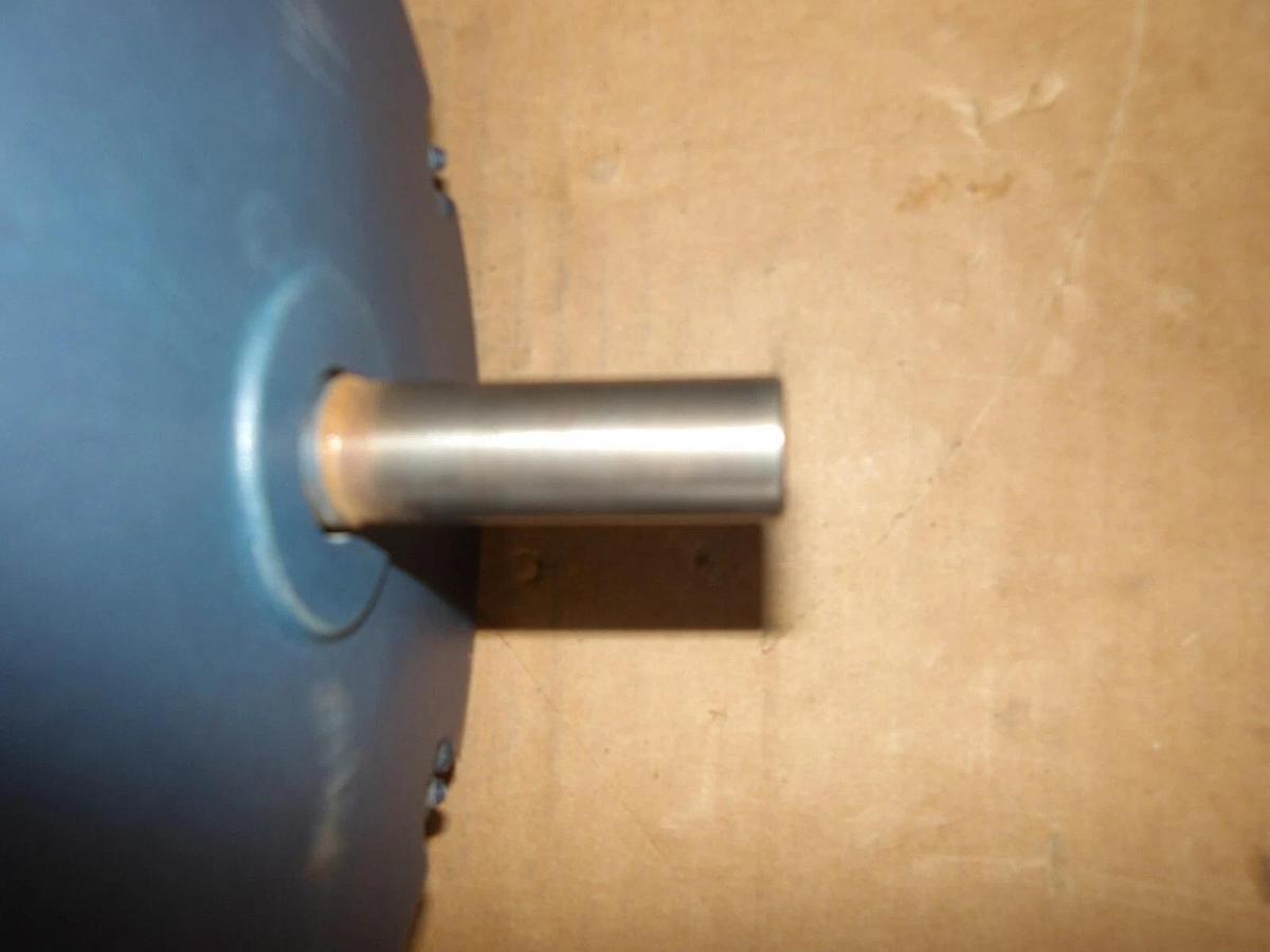 Used LEESON 1 HP MOTOR, FR C56, 3450/2850 RPM, 208/230-460 V, #114850G NEW