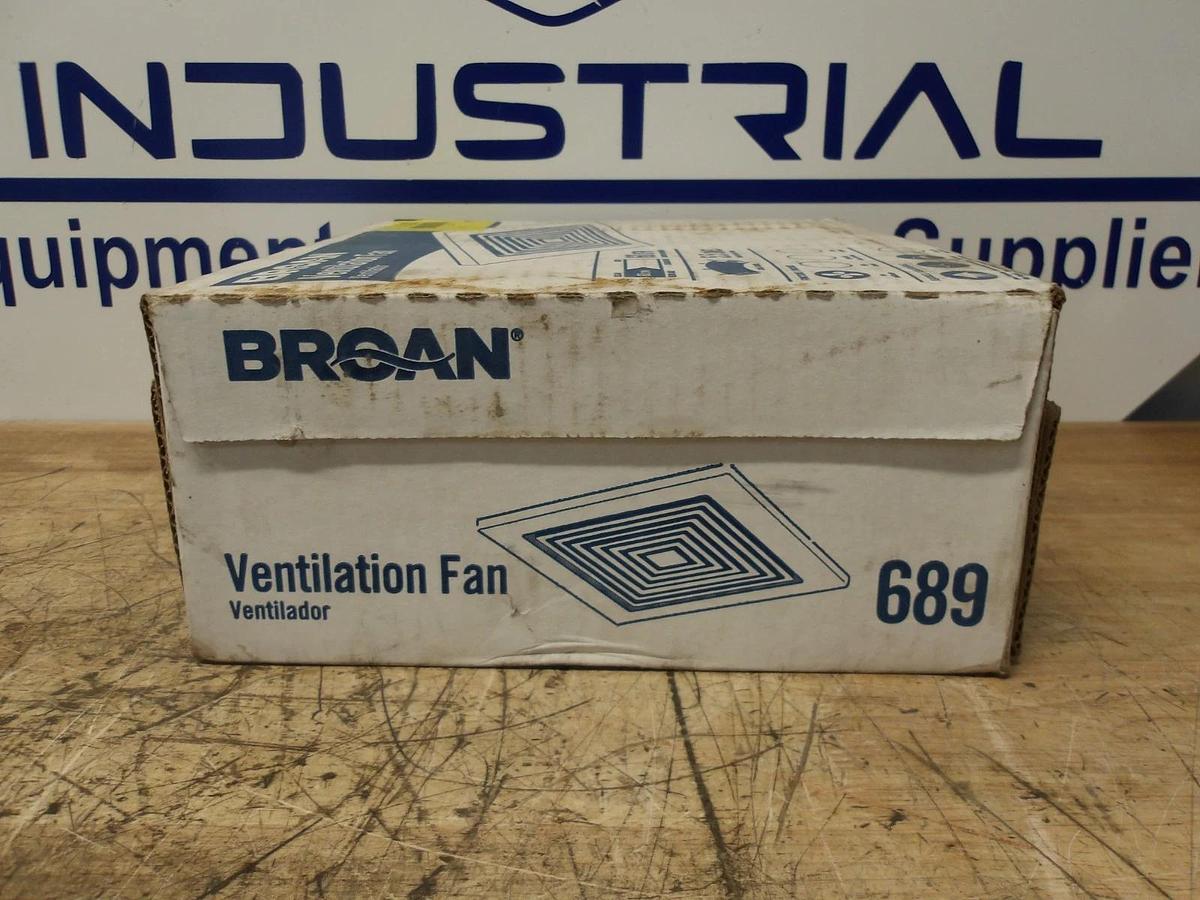 BROAN 689 VENTILATION FAN, #316318G NIB