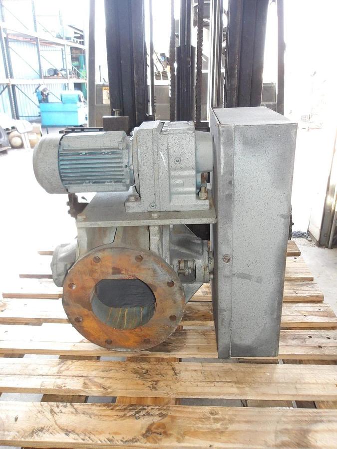 Used FULLER 6" BULK HANDLING FEEDER W/ 1HP MOTOR, #1111025G NEW