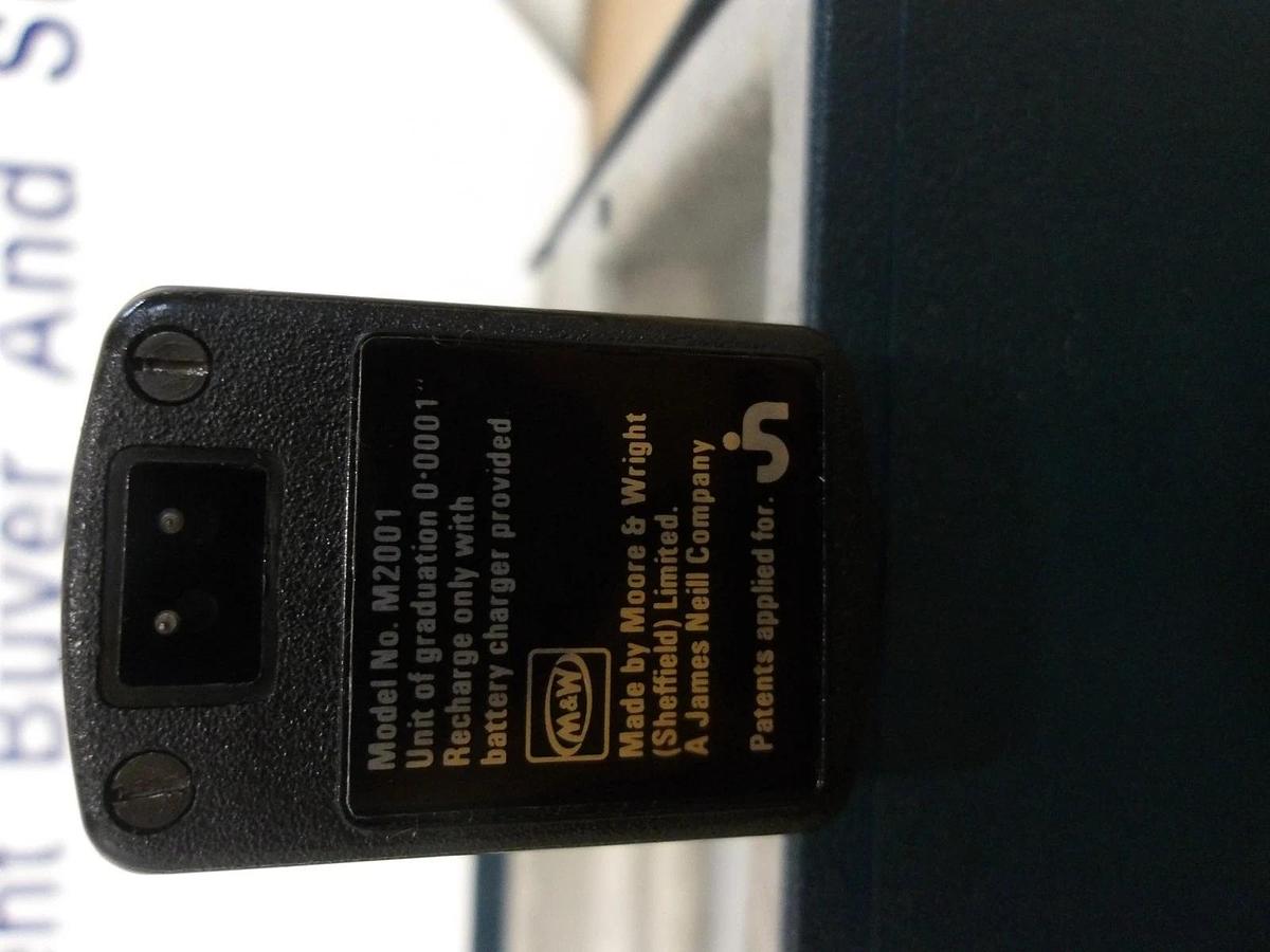Used MOORE & WRIGHT MICRO 2000 ELECTRONIC MICROMETER M2001, #814934G USED