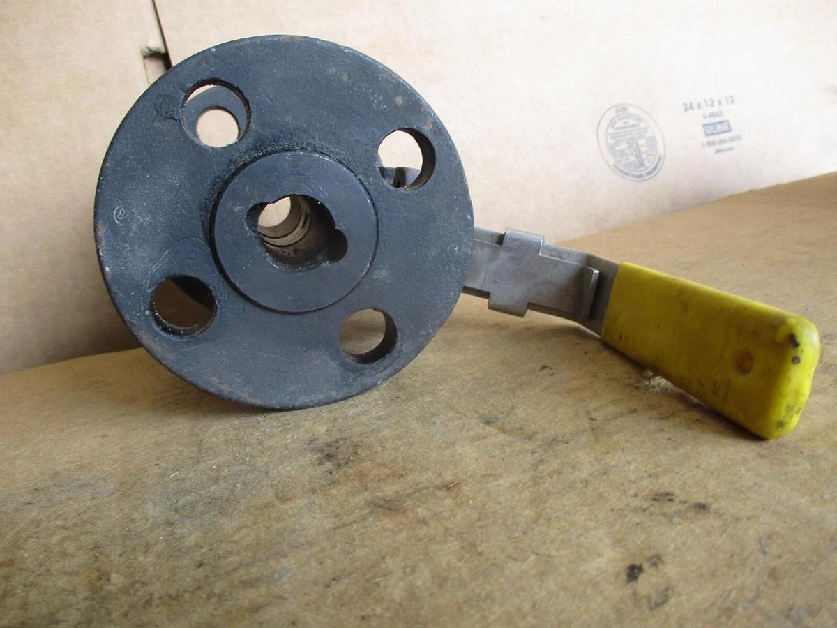 Used APOLLO 3/4" STEEL BALL VALVE (FLANGED), #4161256J NEW